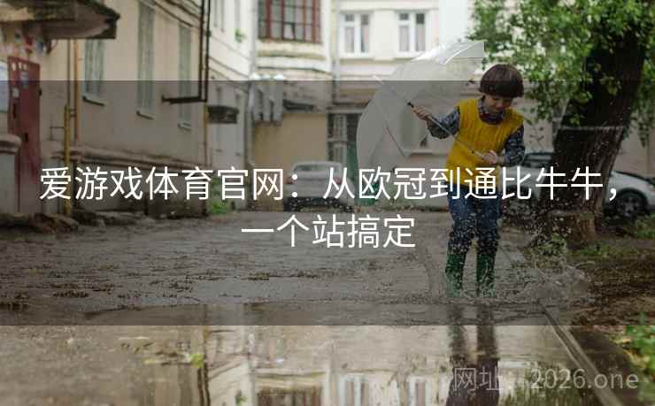 爱游戏体育官网：从欧冠到通比牛牛，一个站搞定  第2张
