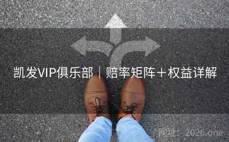 凯发VIP俱乐部｜赔率矩阵＋权益详解  第2张