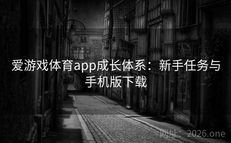 爱游戏体育app成长体系：新手任务与手机版下载  第1张