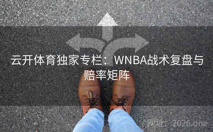 云开体育独家专栏：WNBA战术复盘与赔率矩阵  第2张