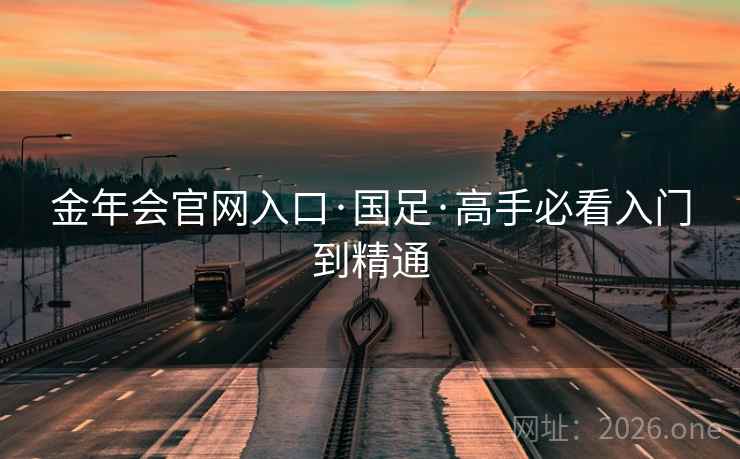 金年会官网入口·国足·高手必看入门到精通  第2张