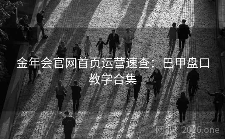 金年会官网首页运营速查:巴甲盘口教学合集  第1张 金年会官网首页运营速查:巴甲盘口教学合集  第1张